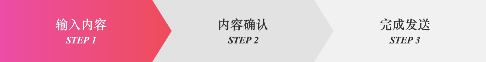 Step 1. 输入内容