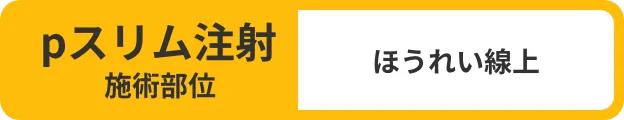 pスリム注射施術部位：ほうれい線上